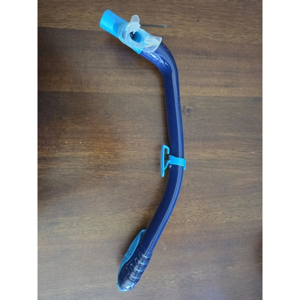 U.S. Divers Snorkeling Set LG Blue Unisex Snorkel Mask Fins Gear Kit